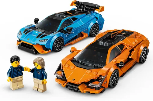 Miniatura 5 de LEGO Speed Champions Lamborghini Revuelto & Huracán STO Juguetes de Coches - Juguete de Construcción para Juego de Simulación para Niños y Niñas
