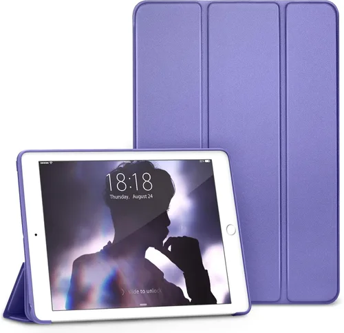 Miniatura 13 de Carcasa para iPad Mini 4, DTTO, antirraspones, ultradelgado, liviano, con autoencendido y autoapagado, cubierta con soporte de triple doblado