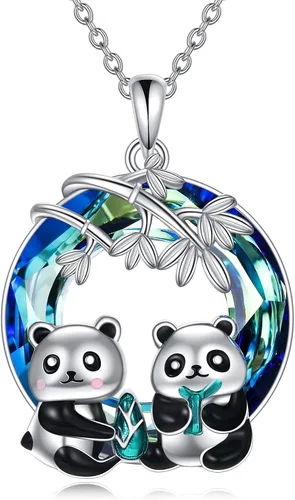Pingüinosperezosospandasbúhospanda rojojirafagatosllamasdinosaurioosocerdo monoconejito de Pascua, regalos de pingüinos, plata de ley 925, joyería