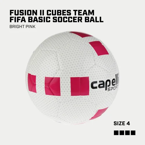 Miniatura 2 de Capelli Sport Soccer Ball, Fusion II Cubes Team Ball for Youth and Adult Players, Outdoor and Indoor Training