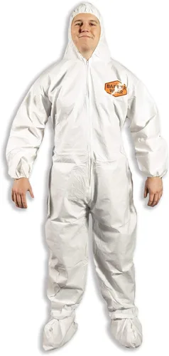 Miniatura 8 de Quest Barrierwear - Overol desechable para hombres y mujeres, traje protector para materiales peligrosos