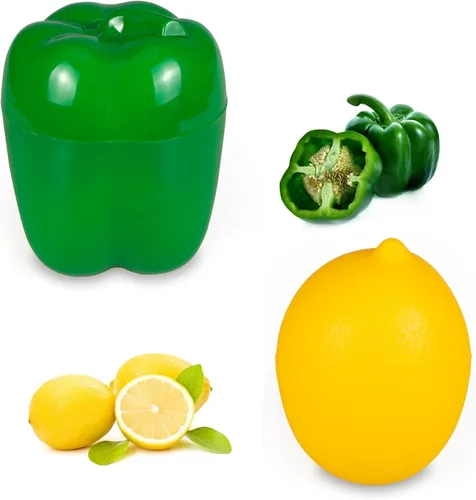 Miniatura 7 de Contenedores de almacenamiento de verduras y frutas para refrigerador, almacenamiento de tomate y cebolla, recipientes de almacenamiento