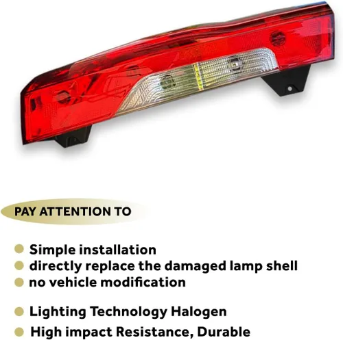 Miniatura 3 de Compatible con luces traseras Mercedes Sprinter W907 910 con bombillas laterales izquierda y derecha 2019 a 2021