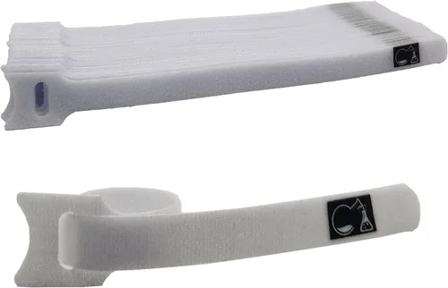 Miniatura 8 de CableLock Bridas para Cables - Paquete de 50 - Organizadores de Cables Reutilizables de 8 Pulgadas - Gestión Limpia de Cables para Juegos y Oficina
