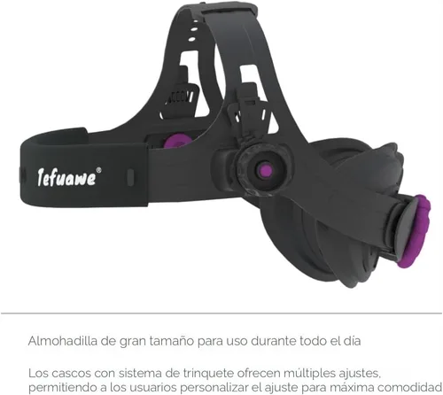 Miniatura 4 de Casco de Soldadura Abatible Tefuawe de Fibra de Vidrio Cortada Sugar Scoop, Capucha de Soldadura de Tubería Sugar Scoop de Corte Medio Superior e
