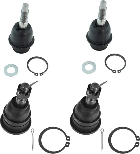 Miniatura 173 de TRQ Juego de juntas esféricas delanteras superior e inferior para lado del conductor y del pasajero Compatible con Acura TL 2009-2014 Acura TSX