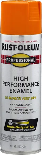 Miniatura 32 de Rust-Oleum 7515838 Pintura en aerosol de esmalte profesional de alto rendimiento, 14 onzas, aluminio