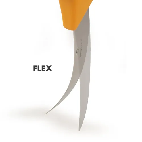 Miniatura 4 de ULTRASOURCE Cuchillo para deshuesar, hoja curva/flexible de 6", mango de polipropileno
