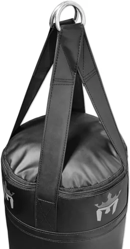 Miniatura 3 de Meister, bolsa pesada de 110 libras rellena para Muay Thai - Bolsa profesional de 6 pies para patadas y puñetazos