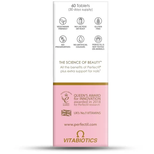 Miniatura 4 de Vitabiotics - Perfectil - Plus Nails Extra Support - 60 Tabletas