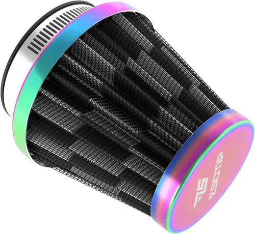Miniatura 8 de 2 piezas de carburador de motocicleta de 1.378 in Filtro de aire para ATV SSR TTR Dirt Bike Pit Bike Mini Bike GY6 Scooter Motocicleta Filtro