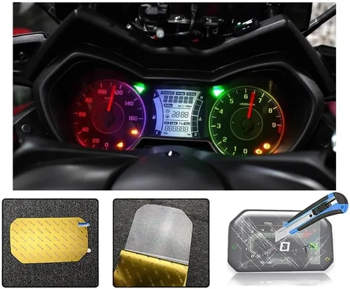Miniatura 3 de LAHTI Protector de pantalla de salpicadero para Yamaha y AHA XMAX250 XMAX300 X-MAX XMAX 300 XMAX 250 400 125 2017-2019 Protector de pantalla