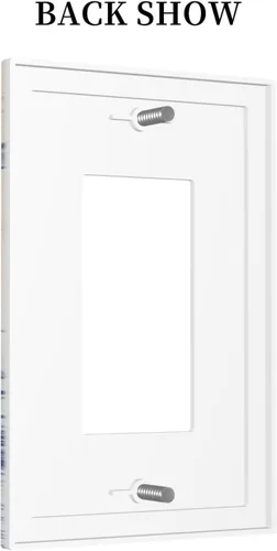Miniatura 4 de Cubierta de interruptor de luz basculante individual náutico con velero, faro, brújula, ancla, mapa de 1 gang - Placa de pared eléctrica decorativa