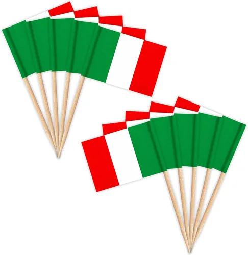 Miniatura 29 de ZXvZYT Banderas de palillos de dientes cubanos con bandera de Cuba, decoración pequeña para cupcakes de Cuba, decoración de frutas y cóctel
