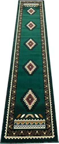 Miniatura 22 de YHSF Alfombra del suroeste para sala de estar, dormitorio, cocina y más, fácil de limpiar, suave y duradera, alfombra tribal nativa americana, a