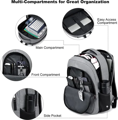 Miniatura 2 de Mochila BIKROD para niñas y mujeres, mochila escolar para adolescentes y niños, mochila ligera casual para la escuela secundaria, mochila