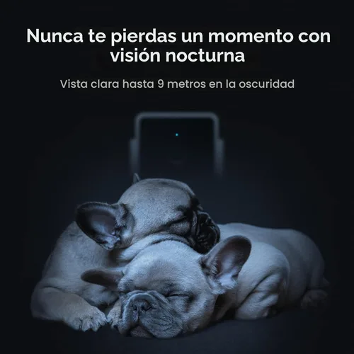 Miniatura 5 de Petcube Cam Cámara Wi-Fi interior para mascotas y de seguridad con aplicación para teléfono, monitor de mascotas con audio y video bidireccional