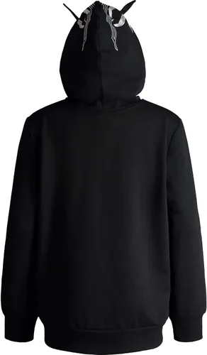 Miniatura 4 de Marvel Sudadera con capucha y cremallera de forro polar para cosplay de Avengers Black Panther para niños pequeños
