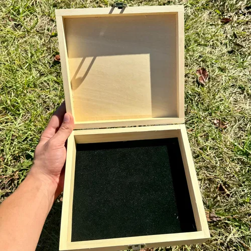 Miniatura 5 de Our Adventures Box, 8.5 x 8 x 2.5 pulgadas, caja de madera, caja de recuerdo, caja de memoria, caja de regalo, regalo de 5 aniversario, ideas