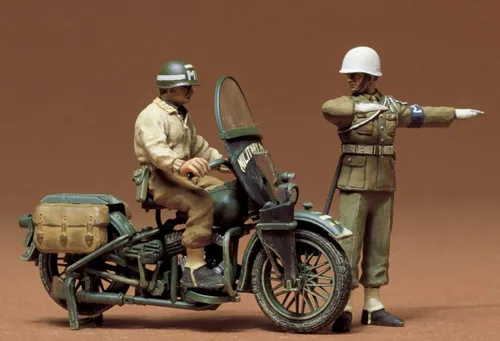 Miniatura 2 de Tamiya 300035084 – 1: 35 WWII Bicicleta de Policía Militar de los Estados Unidos (2)