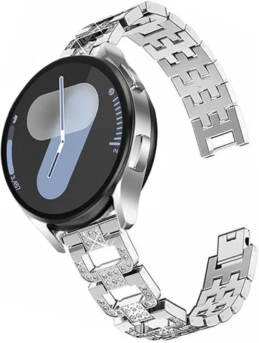 Miniatura 17 de DEALELE Correas compatibles con Samsung Galaxy Watch 7 / FE / 6/6 Classic / 5/5 Pro / 4/4 Classic / 3 1.614 in / Active 2, correa de repuesto