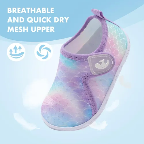 Miniatura 18 de FEETCITY Baby Boys Girls Water Sport Shoes Barefoot Kids Aqua Socks Quick-Dry Beach Swim Pool Shoes