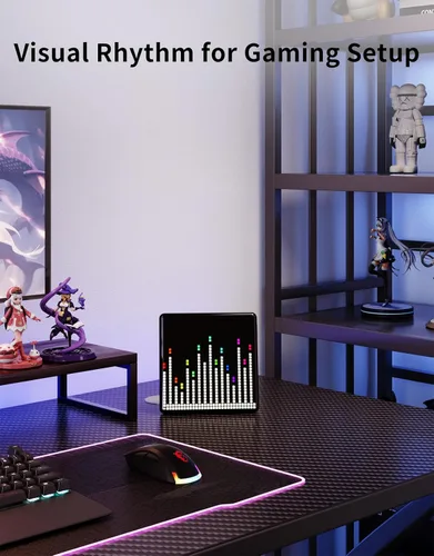 Miniatura 5 de Divoom Pixoo Visualización Max Pixel, APP Pantalla de control de teléfono móvil con pantalla LED programable de 32 X 32 para decoración del hogar