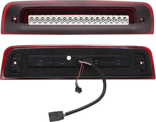 Miniatura 3 de Luz de freno LED de tercera luz compatible con Ram 1500 2009-2018/ Ram 2500 3500 2010-2018/ Ram 4500 5500 2011-2018, Luz de carga de freno