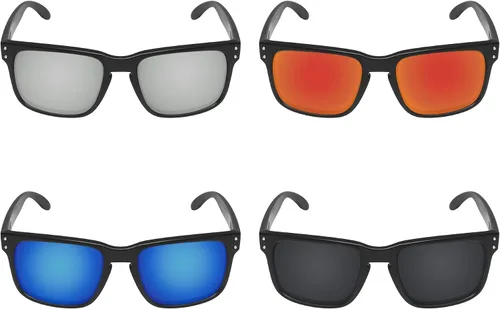 Miniatura 2 de Galvanic 4 pares de lentes de repuesto para Oakley Holbrook XL OO9417 Pack P03