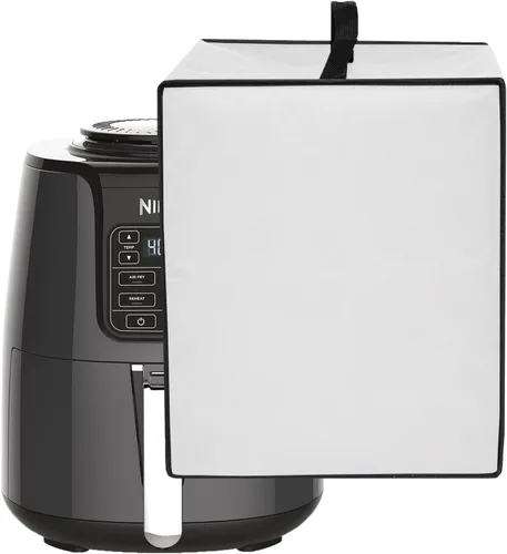 Miniatura 8 de Funda para freidora de aire, resistente al calor, tela de nailon impermeable, funda protectora contra el polvo para freidora de aire Ninja AF101 4