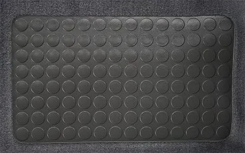 Miniatura 3 de Alfombra automotriz compatible con Dodge Ram Club Cab Pickup Truck de 1998 a 2002, 2500, 3500 Quad Cab (8078-pelo de corte de felpa gris oscuro)