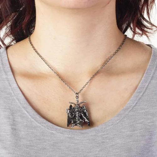 Miniatura 2 de BOTEGA - Figura exclusiva de Baphomet Satánico Pagano Demonio Oculto Cabra de Mendes