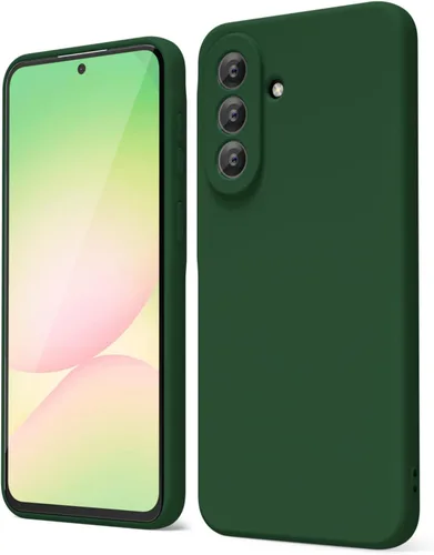 Miniatura 263 de oakxco Funda para teléfono Samsung Galaxy A12 con agarre de silicona líquida, linda delgada fina suave cubierta de gel de goma TPU lisa para mujeres