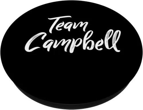 Miniatura 2 de Team CAMPBELL / Apellido de la familia Campbell - PopSockets estilo pincel intercambiable PopGrip