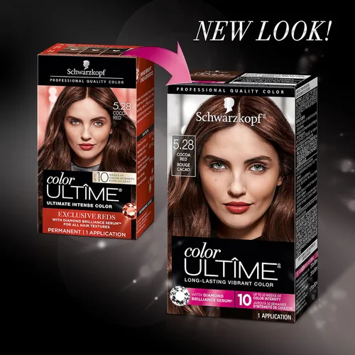 Miniatura 3 de Crema colorante para el cabello Schwarzkopf Color Ultime, 5.28 Rojo Cacao (el empaque puede variar)