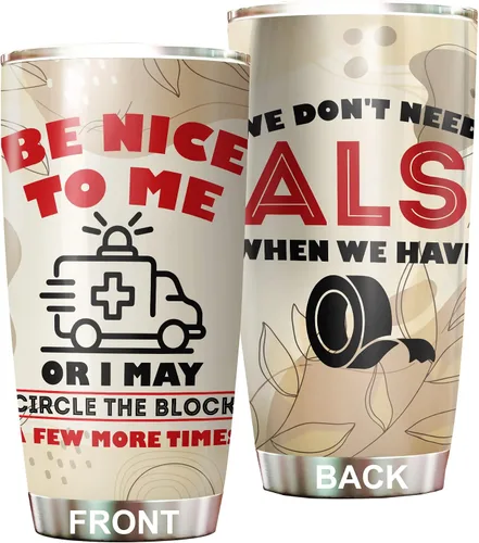 Miniatura 9 de Regalos EMT para Mujeres - Taza de Acero Inoxidable 20oz, Regalos de Apreciación de la Semana Feliz EMS al Por Mayor para Hombres, Accesorios