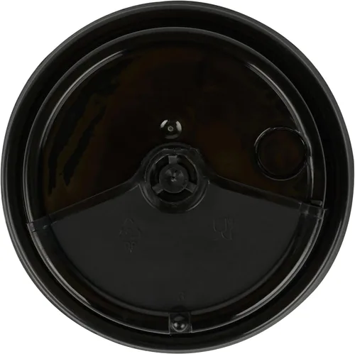 Miniatura 9 de Restaurantware - Solo tapas: tapas de plástico negro para tazas de café de 8, 12, 16 y 20 onzas, 100 café para tazas calientes - sorbo y popote