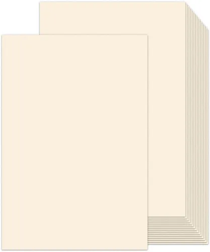 Miniatura 11 de Goefun - 100 hojas de cartulina negra de 11 x 17 pulgadas, papel de impresora legal pesado de 80 libras para Halloween, artes, manualidades, libro