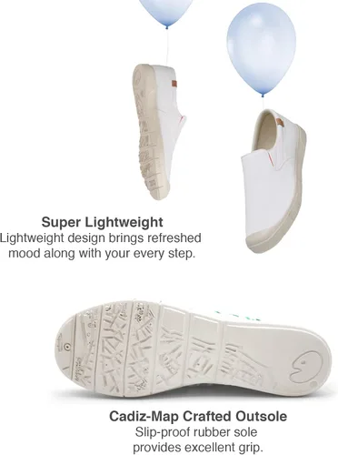 Miniatura 6 de UIN Tenis de moda para hombre ligeros casuales cómodos de lona pintados para viajes Cádiz