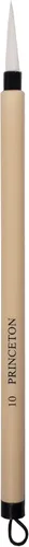 Princeton Artist Brush Co. Bamboo Series 2150 - Pincel de pintura de bambú - Cepillo redondo de mango corto tamaño 10 - Brocha de caligrafía de