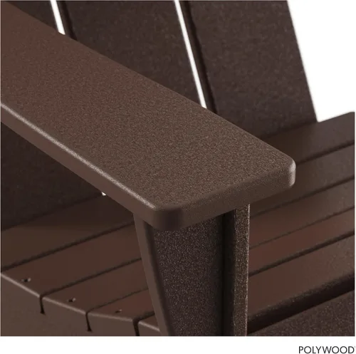 Miniatura 7 de POLYWOOD AD420MA Silla moderna tipo Adirondack, caoba