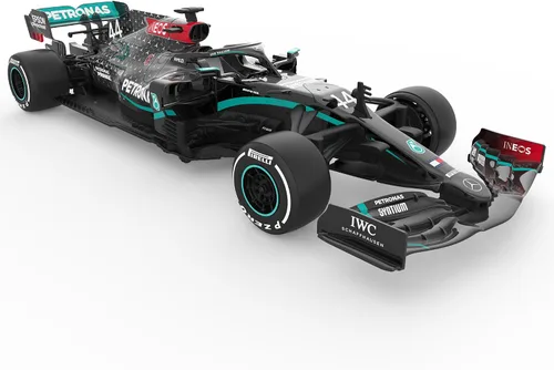 Miniatura 8 de Voltz Toys Auténtico auto de control remoto Mercedes-Benz F1 W11 con licencia 1:18, colección F1 para niños y adultos, auto RC de 2.4 GHz para 1:18