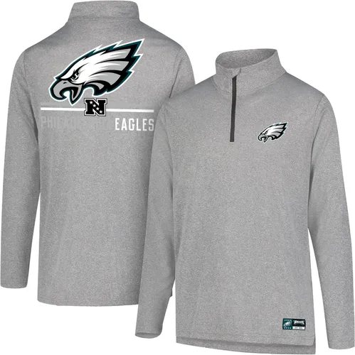 Miniatura 80 de Ultra Game Men's NFL Official Super Soft Quarter Zip Long Sleeve T-Shirt
