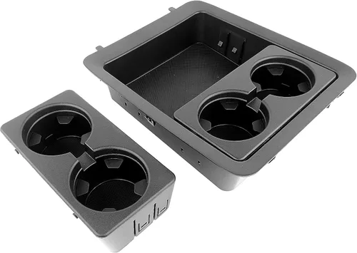 22860866 15828147 Bandeja portavasos para consola central Bicos Compatible con Chevy Avalanche, Silverado, Suburban, Tahoe, GMC Sierra, Yukon
