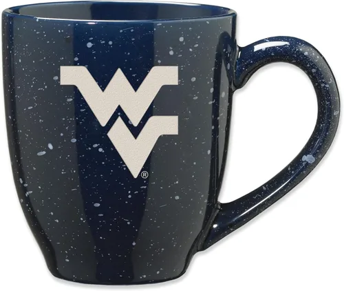 Miniatura 270 de Rico Industries NCAA Virginia Tech Hokies Maroon - Taza de café de cerámica grabada con láser, color del equipo, 16 onzas