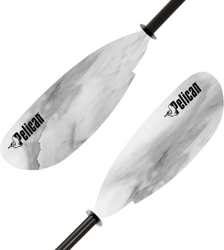 Miniatura 11 de Pelican - Remo Poseidon - Mango de aluminio con cuchillas de fibra de vidrio reforzadas - Remos de kayak ligeros y ajustables - Perfecto para kayak