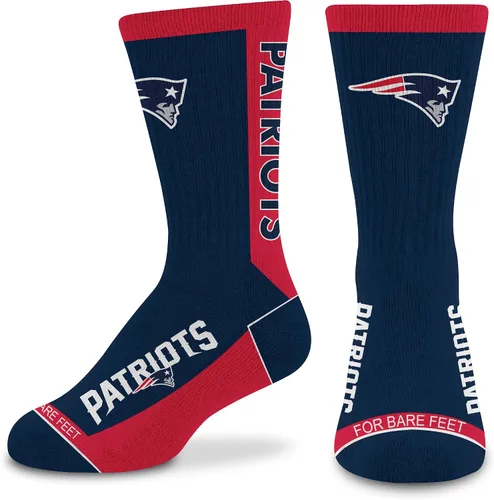 Miniatura 20 de For Bare Feet NFL - Calcetines unisex para niños de la NFL Mvp Crew