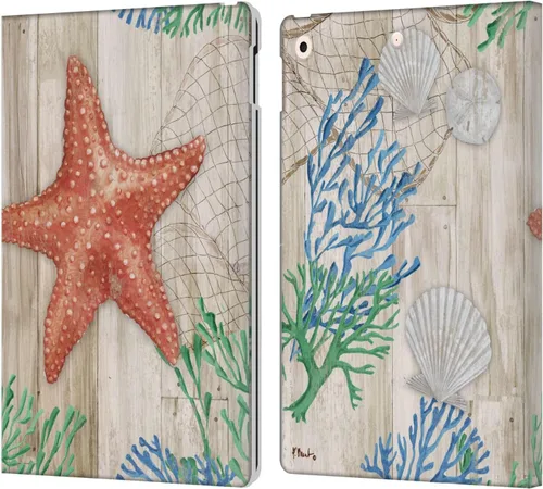 Miniatura 31 de Head Case Designs Funda de piel con licencia oficial de Paul Brent Agate Mermaid Coastal Book Wallet compatible con Apple iPad 10.2 2019/2020/2021