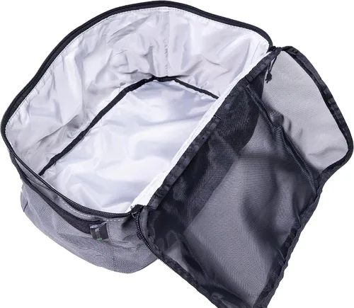 Miniatura 10 de VanEssential Cubo de embalaje con parte superior de malla transparente XS - Gris carbón