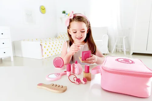 Miniatura 3 de Kit Beauty Belongings de cosméticos de juguete fabricados en madera, de Hape